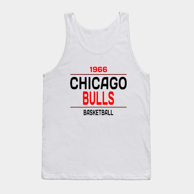 Chicago Bulls Basketball Classic Tank Top by Medo Creations